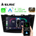 2+32G Android 14 CarPlay Autoradio GPS Navi Wifi Für Suzuki Swift IV FZ 2010-16