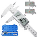 Preciva Digitale Schieblehre 150mm – Edelstahl, spritzwassergeschützt, Blau