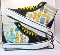 VANS Sk8-Hi x The Simpsons Simpsons Family 1987-2020 UK Größe 7