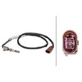 1x Sensor, Abgastemperatur HELLA 6PT 358 181-031 passend für VW