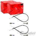 2x TRW HANDBREMSSEILE passend für FIAT GRANDE PUNTO LINKS+RECHTS