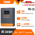 PowMr Solar Laderegler 35A MPPT Solar Panel Controller Regulator 12V/24V PV 100V
