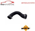TURBO SCHLAUCH LADELUFTSCHLAUCH RECHT VORNE INTERCOOLER NRF 166073 A NEU