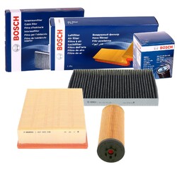 BOSCH FILTER INSPEKTIONSPAKET passend für 2.5 TDI AUDI A4 B6 B7 8E 8H 155+163 PS