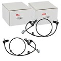 2x NTY ABS-SENSOR RADDREHZAHL HINTEN LINKS+RECHTS passend für NISSAN PATROL