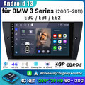 Für BMW 3er E90 E91 E92 E93 Carplay Autoradio Android 13 Navi GPS 6+128GB 4G LTE