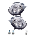 Scheinwerfer Set chrom inkl. OSRAM Lampen H4 für MINI Mini R56 R50 R53 R57 R55