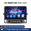 Autoradio Für BMW 3er E46 1998-2006 Carplay Android 13 GPS Navi WIFI BT SWC 64G