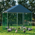 XXL Hühnerstall Hühnerhaus Geflügelstall Wasserdicht UV Freilaufgehege Outdoor