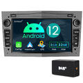 DAB Android13 Autoradio 1+32G Für Opel Astra H Corsa C D Vectra Navi BT RDS WIFI