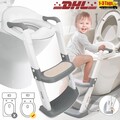 Kinder Toilettentrainer Toilettensitz Lerntöpfchen WC Sitz mit Treppe für 1-7