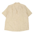 Kurzarmiges Shirt ohne Marke Polka Dot - XL cremefarbene Viskosemischung