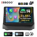 Für Ford Fiesta MK6 2009-2013 Apple Carplay Autoradio Android 14 GPS RDS Cam 64G