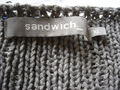 Sandwich  Größe XL lässiger Sommer Pullover  Langarm Grobstrick Baumwolle
