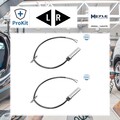 2x ORIGINAL® Meyle Sensor, Raddrehzahl Hinten, Links, Rechts für VW Lt 28-46