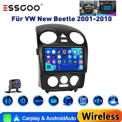 Für VW Beetle 2001-2010 Autoradio 128G Android13 Apple Carplay GPS Navi WiFi KAM