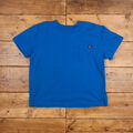 T-Shirt Dickies Logo 3XL Brusttasche blau