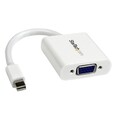 StarTech.com Mini DisplayPort auf VGA Adapter Konverter St/Bu 1920x1200 Weiß