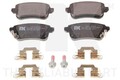 Bremsbeläge Bremsbelagsatz Bremsklötze Hinten 223979