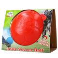 Jolly Soccer Ball 20cm Fußball Orange (hell-rot) für Hunde Apportieren