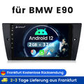 32G Für BMW 3ER E90 E91 E92 E93 RDS Android12 Autoradio GPS Navi FM Wifi CarPlay