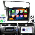DAB+ Apple Carplay 10.1" Android 13 Autoradio GPS NAVI DSP Für VW Golf 7 VII MK7