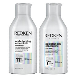 Redken Acidic Bonding Concentrate Set – Shampoo 300 ml + Conditioner 300 ml