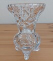Kleine Glasvase aus Bleikristall (Höhe ca. 13 cm, ca. 40 Jahre alt)