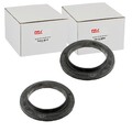 2X NTY FEDER-AUFNAHME UNTERLAGE HINTEN OBEN PASSEND FÜR MITSUBISHI PAJERO