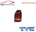 RÜCKLEUCHTE HECKLEUCHTE TYC 11-11593-11-2 I FÜR VW TRANSPORTER V,MULTIVAN V 2L