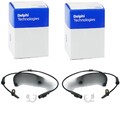 2X DELPHI ABS-SENSOR RADDREHZAHL HINTEN PASSEND FÜR CITROËN JUMPER FIAT DUCATO