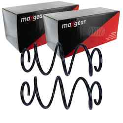 2X MAXGEAR FAHRWERKSFEDERN HINTEN PASSEND FÜR DACIA DOKKER LINKS+RECHTS