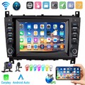 Für Mercedes C Klasse W203 CLC W209 Autoradio Android 14 GPS Navi Carplay 32G 7"