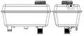 MAHLE ORIGINAL CRT 27 000S Ausgleichsbehälter Kühlmittel für VOLVO 740 (744)