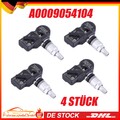 4x RDK Reifendruckkontrolle für Mercedes W213 W177 W167 RDKS Sensor A0009054104