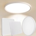 LED Deckenlampe Panel Deckenleuchte Bad Wohnzimmer Schlafzimmer Flurlampe IP44
