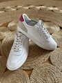 Hochwertiger Marc O’ Polo  Leder Sneaker Weiss/Pink Gr. 38/39