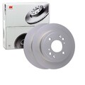 2X NK BREMSSCHEIBEN 239mm VOLL HINTEN PASSEND FÜR HONDA JAZZ | 312672