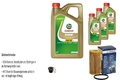 BOSCH Ölfilter 8 L Castrol EDGE FST 5W-30 LL für Audi A3 Sportback VW Golf V