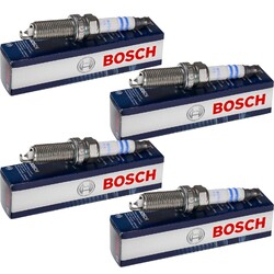 4x BOSCH Zündkerze für Toyota Aygo _B4_ 1.0 VVT-i Yaris P21 PA1 PH1 1.5