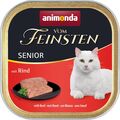 animonda Vom Feinsten Senior Nassfutter für ältere Katzen Rind 100g 32er Pack