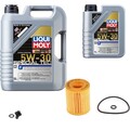 BOSCH Ölfilter 6L Liqui Moly Special Tec F 5W-30 für Ford Mondeo III Turnier