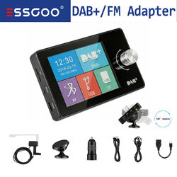 2.8" DAB/DAB+ Autoradio Adapter Bluetooth USB Wireless FM Transmitter EmpfäNger
