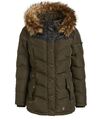 KHUJO Damen Jacke Mantel Winterjacke Parka Winsen 3 oliv grün schwarz Gr M L NEU