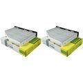 2x MANN-FILTER Biofunctional Pollenfilter Innenraumfilter für Allergiker FP 2939