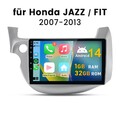 Android 14 Autoradio Carplay Für Honda Fit Jazz 2009-2013 GPS Navi WIFI BT DAB+