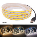 COB LED Stripe Streifen DC 5V USB Leiste Band Lichtschlauch Leuchte Lichterkette