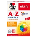 A-Z Complete - Langzeit-Vitamine - 23 Vitamine Mineralstoffe & Spurenelemente...