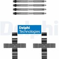 Delphi LX0703 Zubehörsatz für Scheibenbremsbelag Zubehörsatz Bremsbelag 
