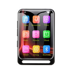 Bluetooth MP3 MP4 Player LCD Display HiFi Bass Musik Spieler FM Radio Audio DHL